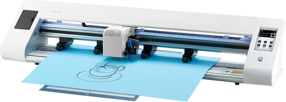 Cutting Machine, Automatic Edge Detection Vinyl Cutter Machine with Two Types of