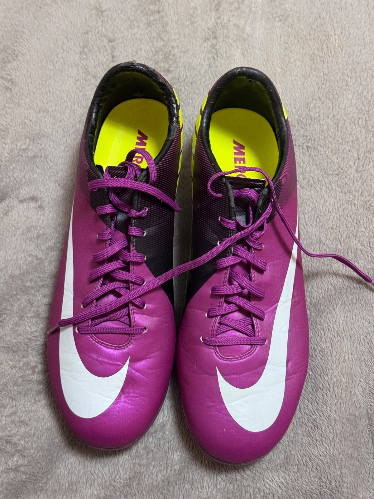 Vintage Nike Mercurial Vapor VII FG Elite Soccer Cleats 441976-547 US 8.5 / EUR