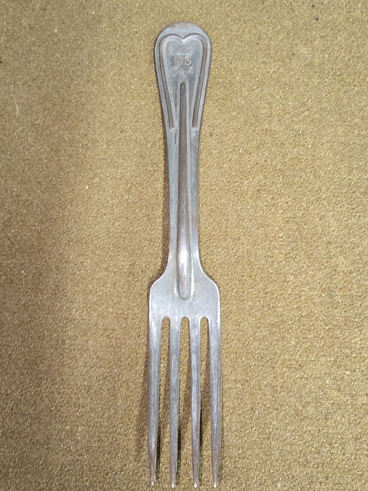 WWI US Army Mess Kit Fork Dated 1917