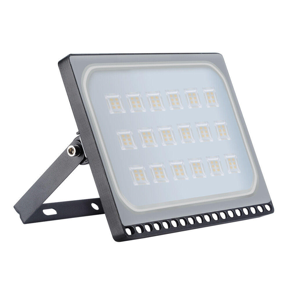 4X 100W LED Flood Light OutSideWork Light 3000K White Light Security Spotlight
