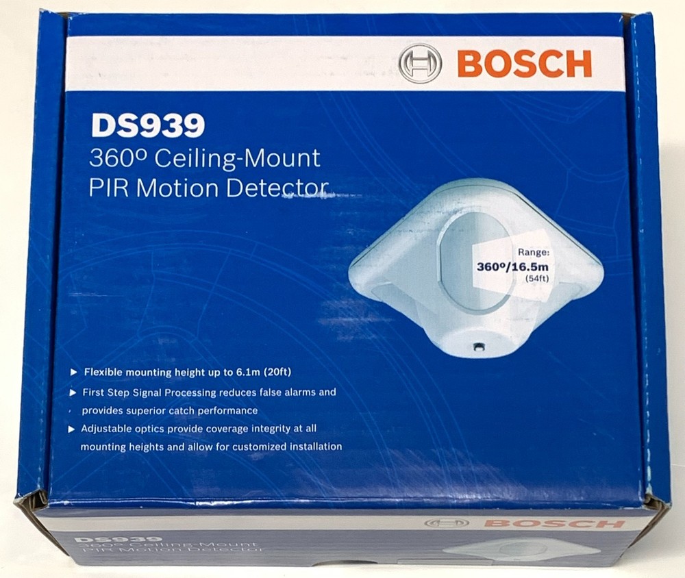 Bosch DS939 Panoramic Ceiling-Mount PIR Motion Detector