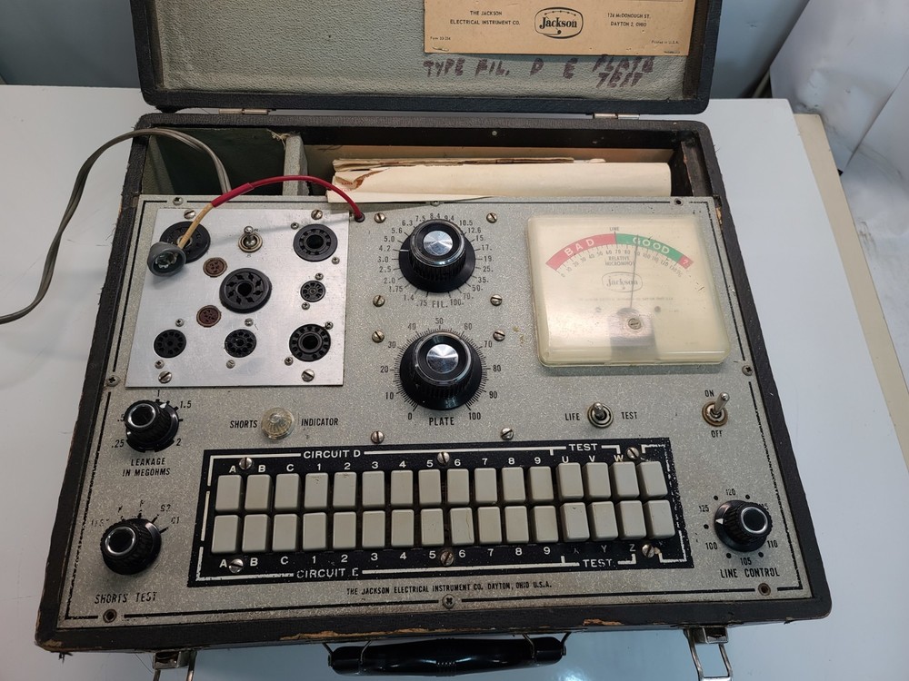 Jackson Dynamic Tube Tester Model - 648