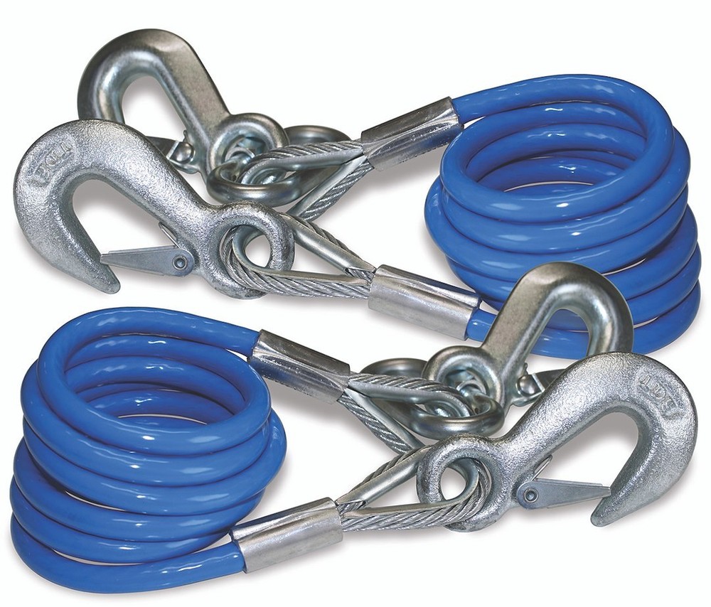 ROADMASTER 1PR 68' COILED SAFTY CABL- 643-2