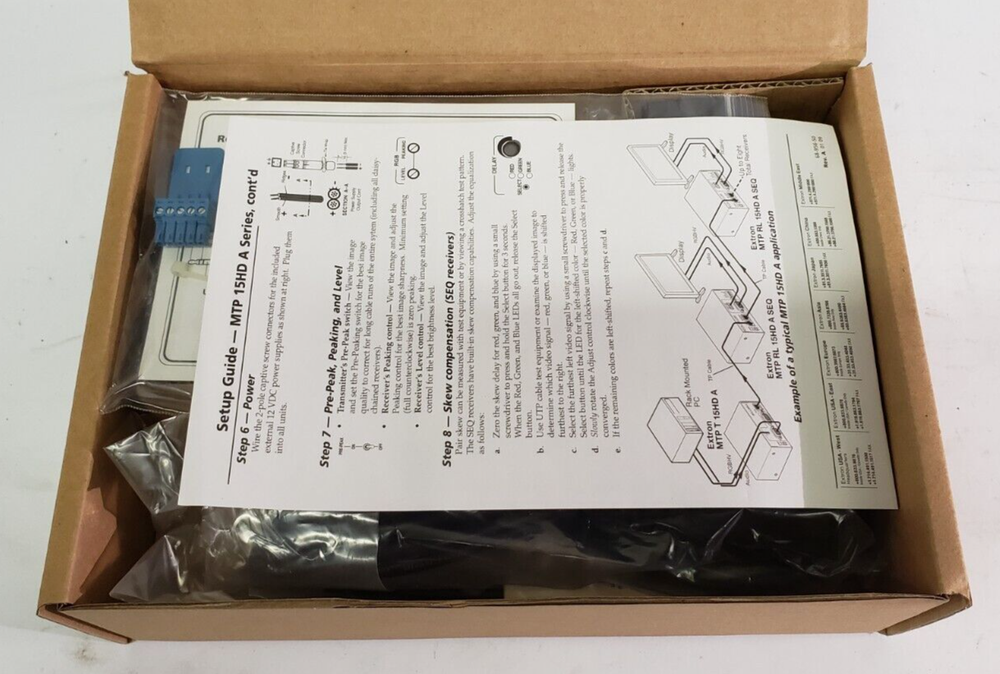 EXTRON ELECTRONICS MTP RL 15HD A Receiver w/Versatool WITH ACCESSORIES