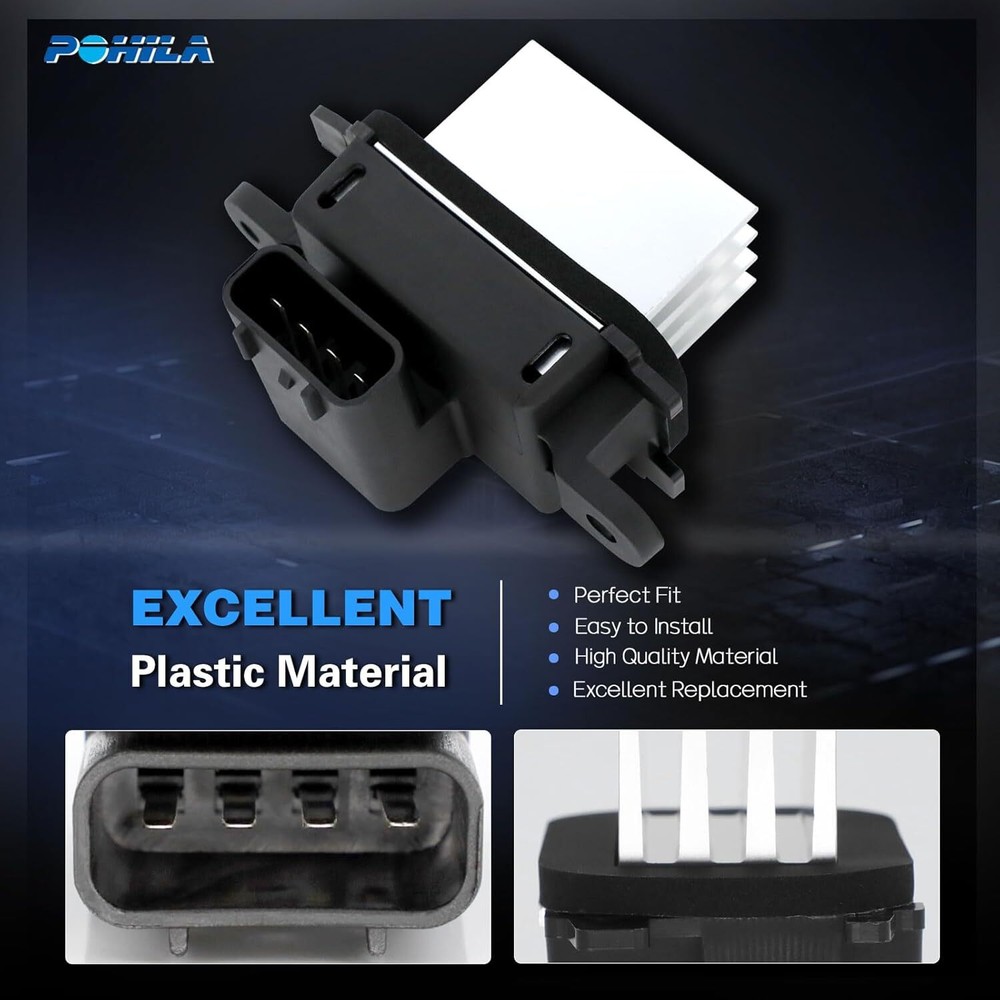 Blower Motor Control Module Resistor Replacement for 2009-2019 Ford Explorer