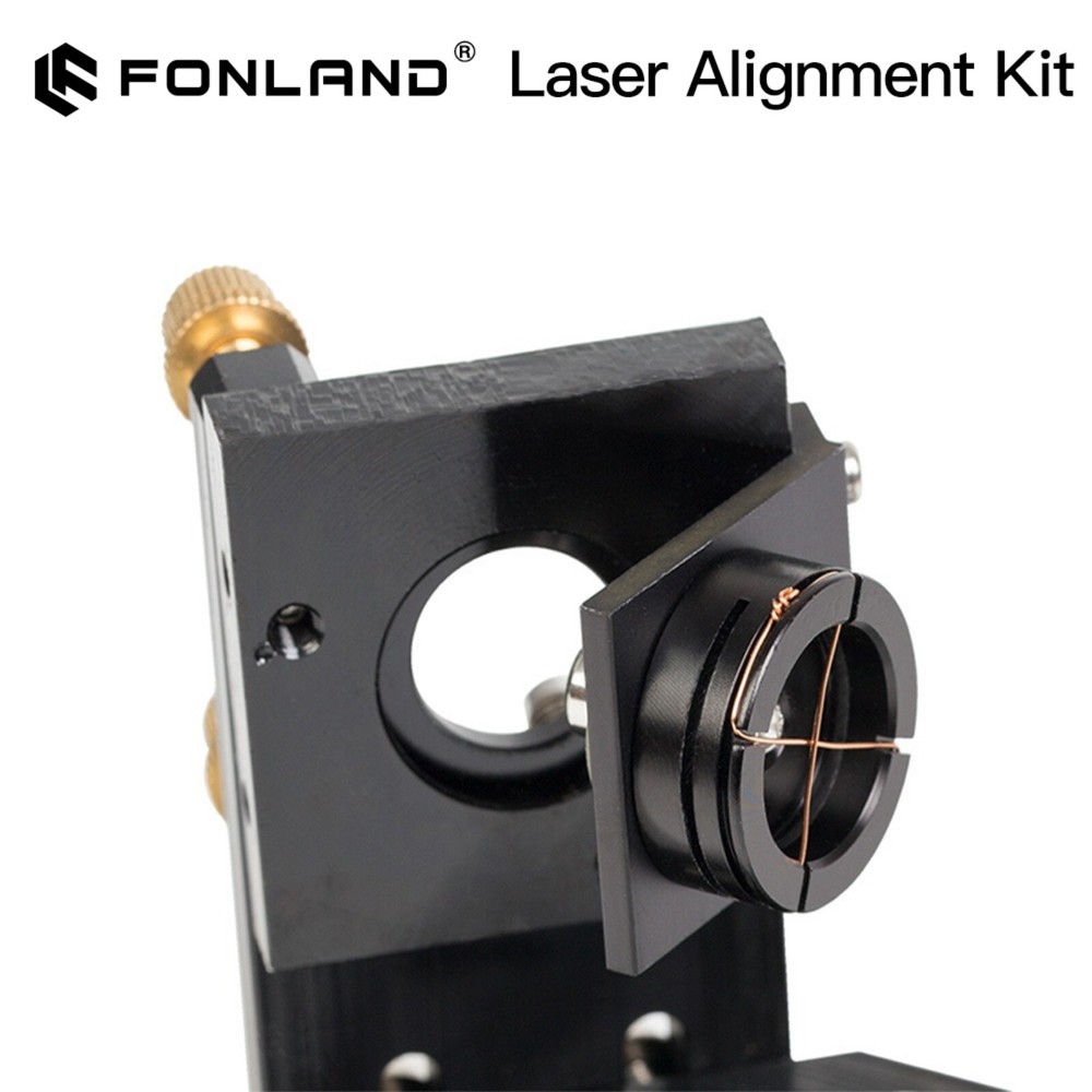 CO2 Laser Mirror Alignment Target & Tool for Corrects Laser Beam