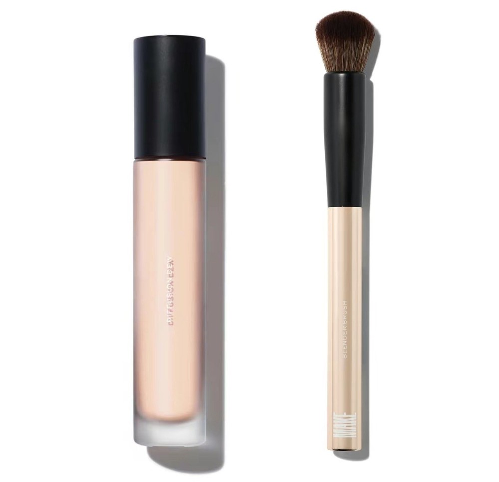 Make beauty Diffusion Blend Bundle Diffusion Skin Tint + Blending Brush Tan 06