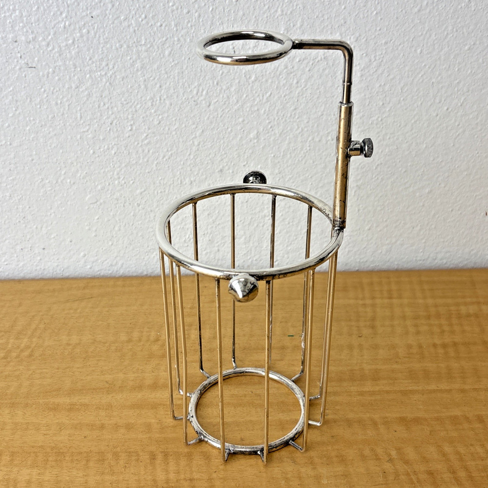 Vintage Gorham Silver Plate Wine Bottle Holder Pourer Art Deco Sculpture