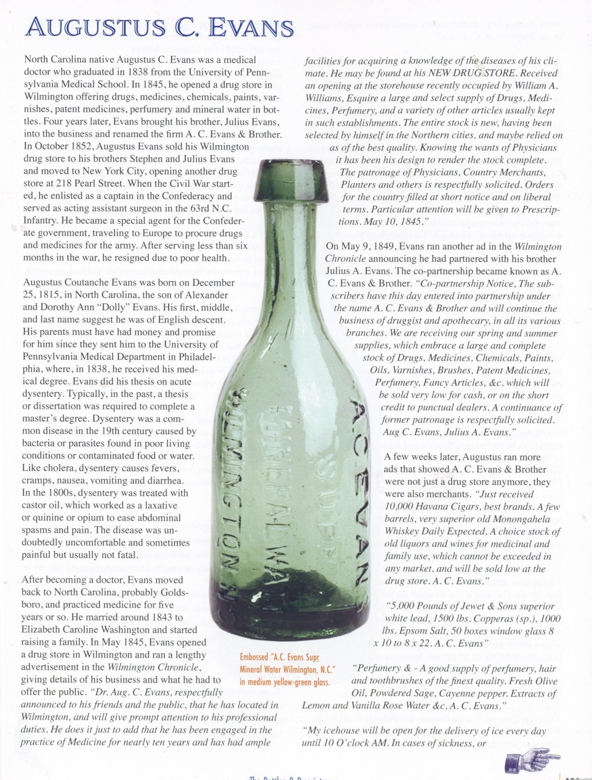 Studio pose of Father and two Daugthers, .M.V. LOMAX ~ ABBEVILLE ,S.C.