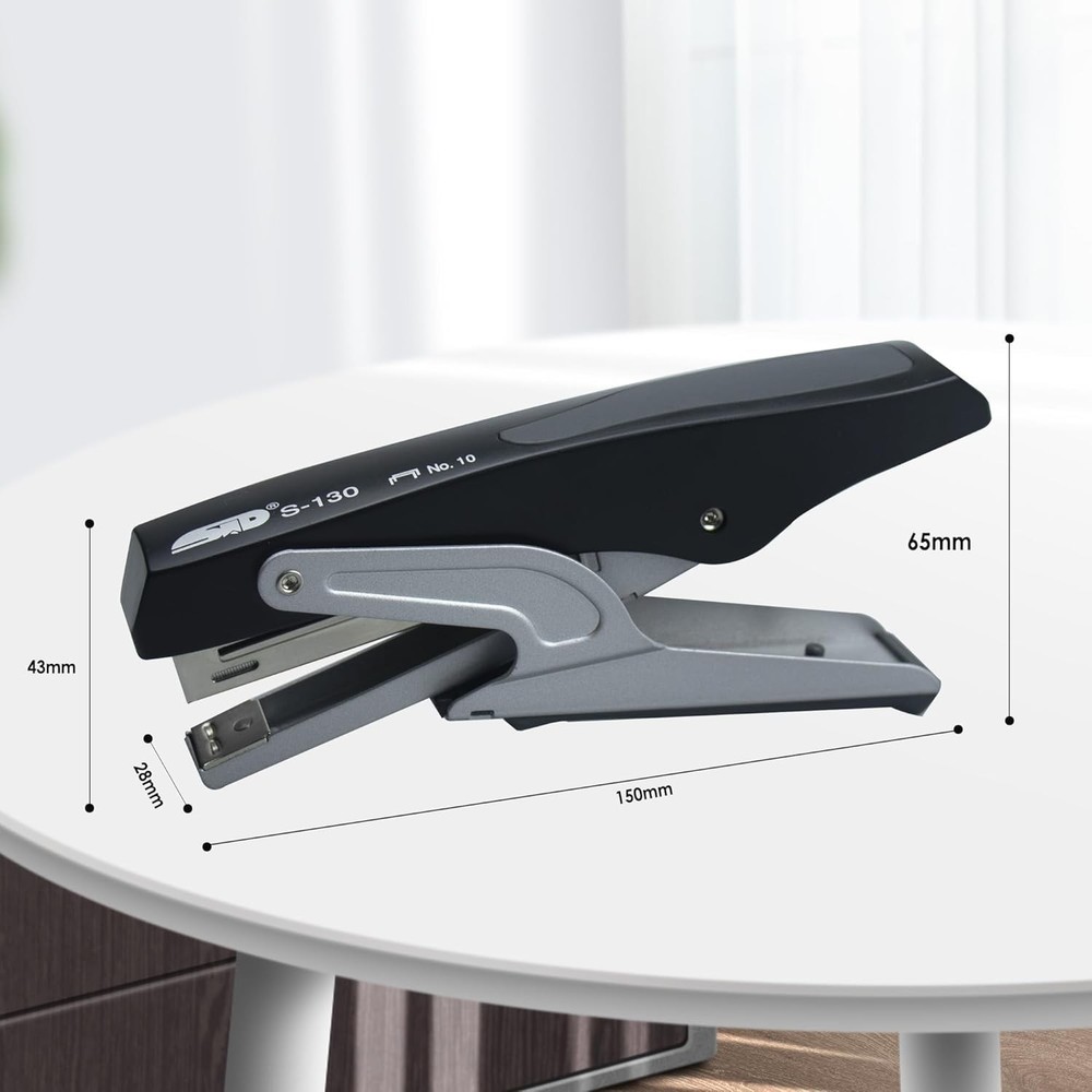 Heavy Duty Handheld Plier Stapler Set with One-Touch Loading for Office Home
