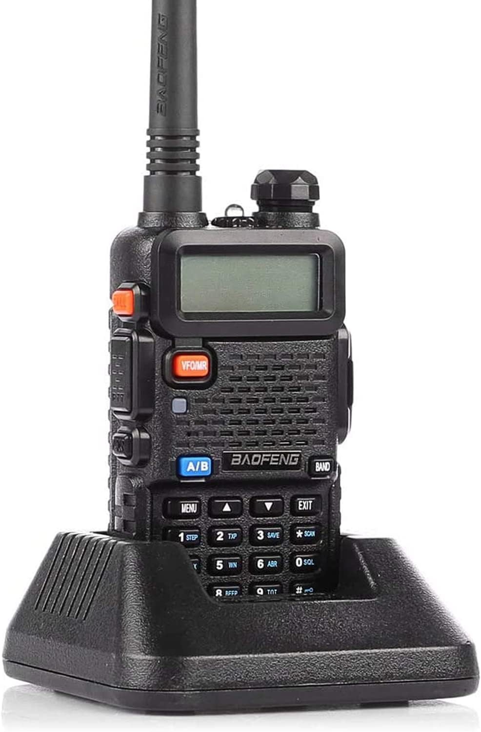 US 2x Baofeng UV-5R Dual-Band V/UHF FM Transceiver Ham Two-way Radio Scanner