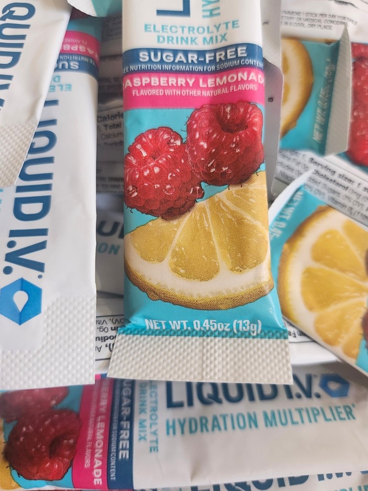Liquid I.V. Hydration Multiplier - Raspberry Lemonade - 137 Packs