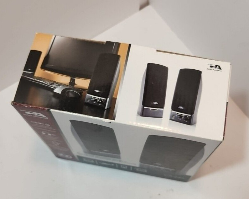 Cyber Acoustics CA 24S Powered Speakers NIB