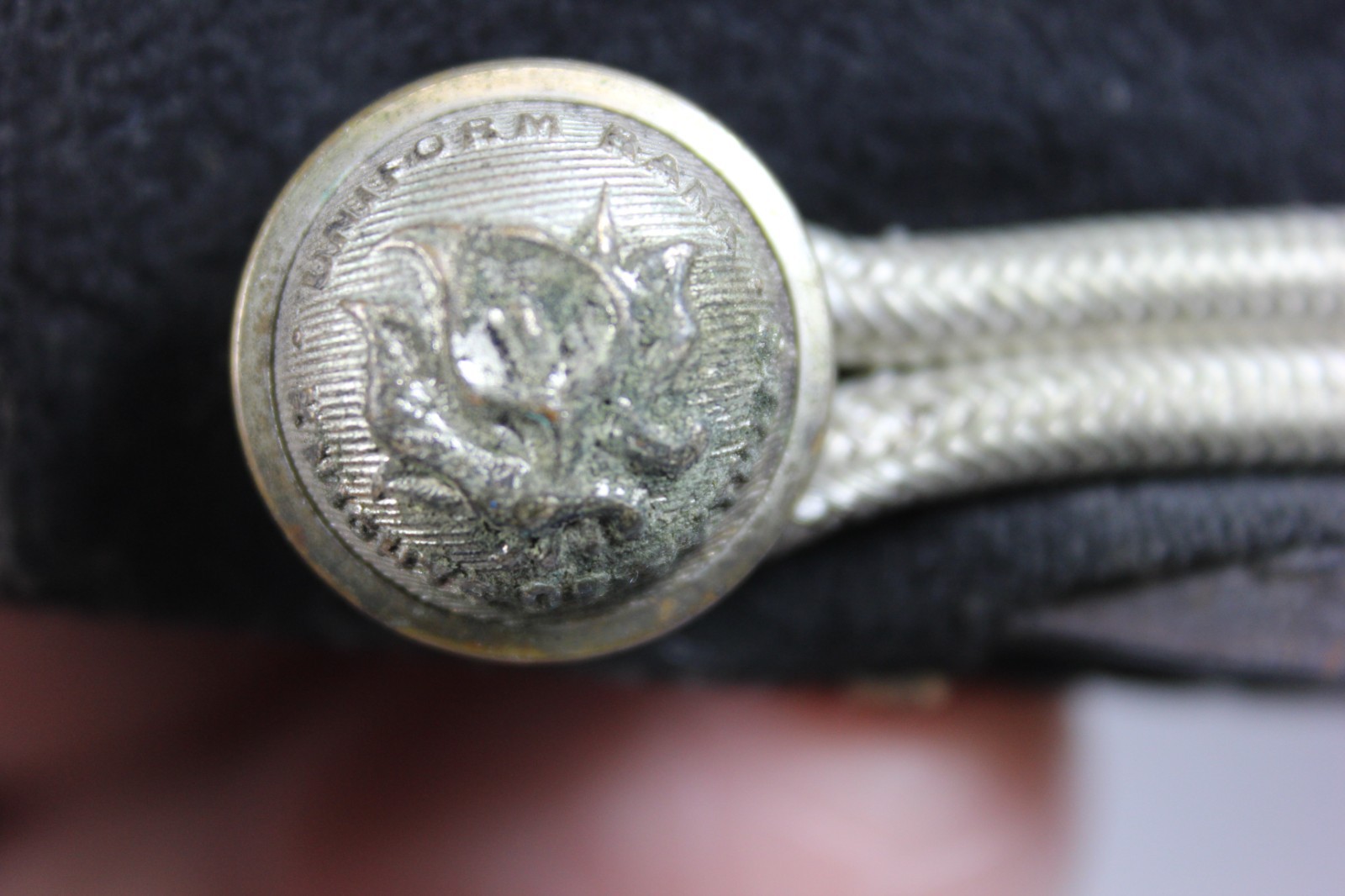 Authentic Civil War Veterans Union Kepi Cap 11th Michigan Knights of Pythias