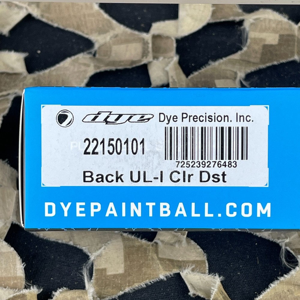 NEW Dye UL-I Barrel Back - Autococker Threaded - Dust Clear