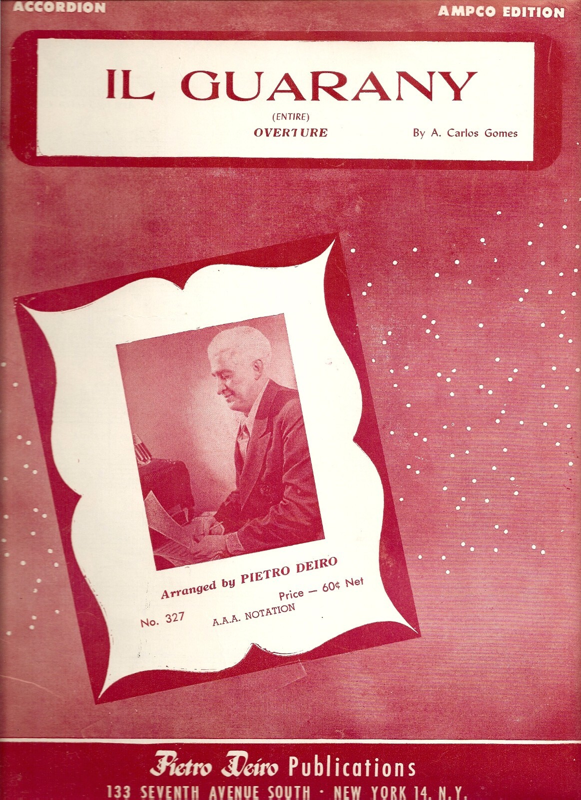 PIETRO DEIRO MASSIVE ACCORDION SHEET MUSIC COLLECTION - 446 SELECTIONS on DVD