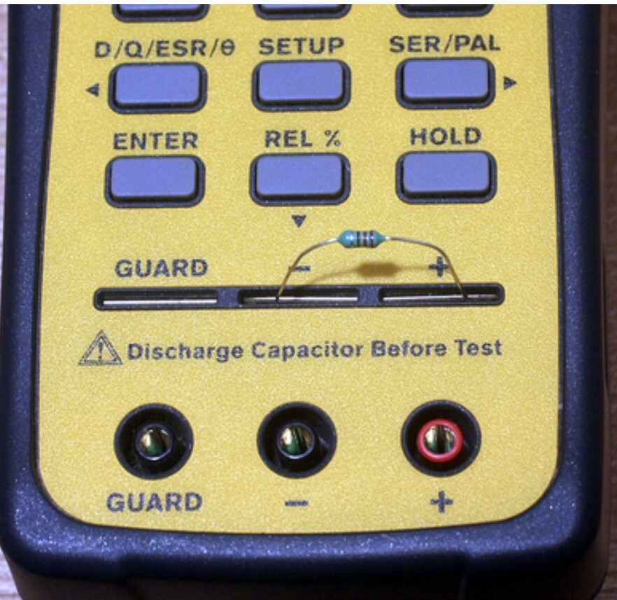 DER EE DE-5000 High Accuracy Handheld LCR Meter Main unit only Fedex