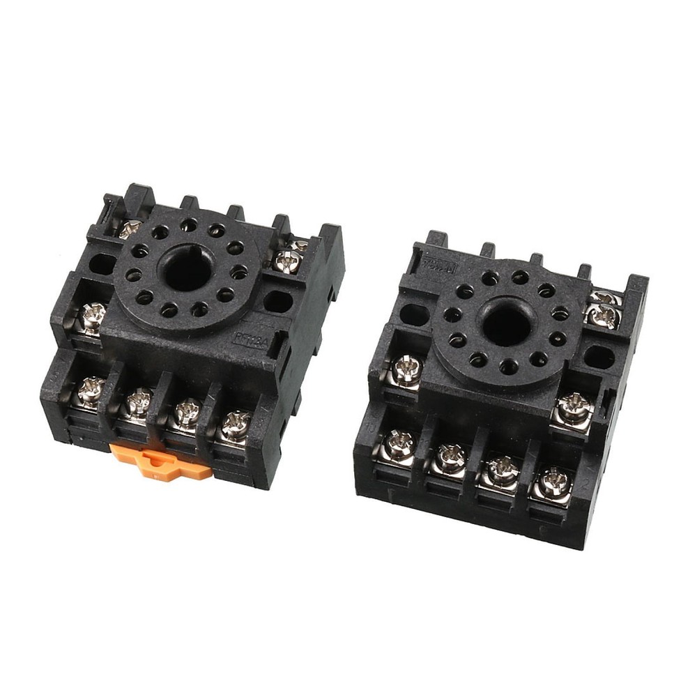 5pcs 11 Pin Screw Terminals PF113A Relay Base Socket for Time Delay