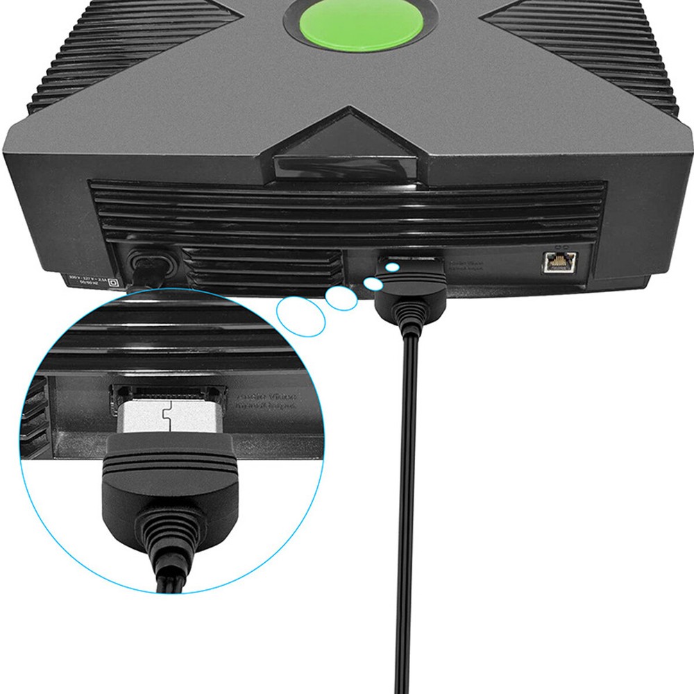 Original Xbox to HDMI Converter Adapter For Microsoft Xbox Console Controller