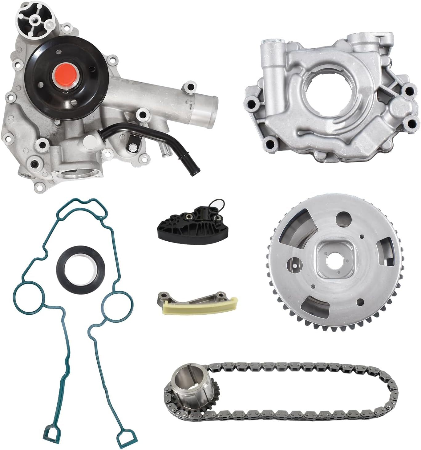 5.7 Hemi Timing Chain Kit Oil Pump Water Pump for 2009-2015 Dodge Ram 1500 2500