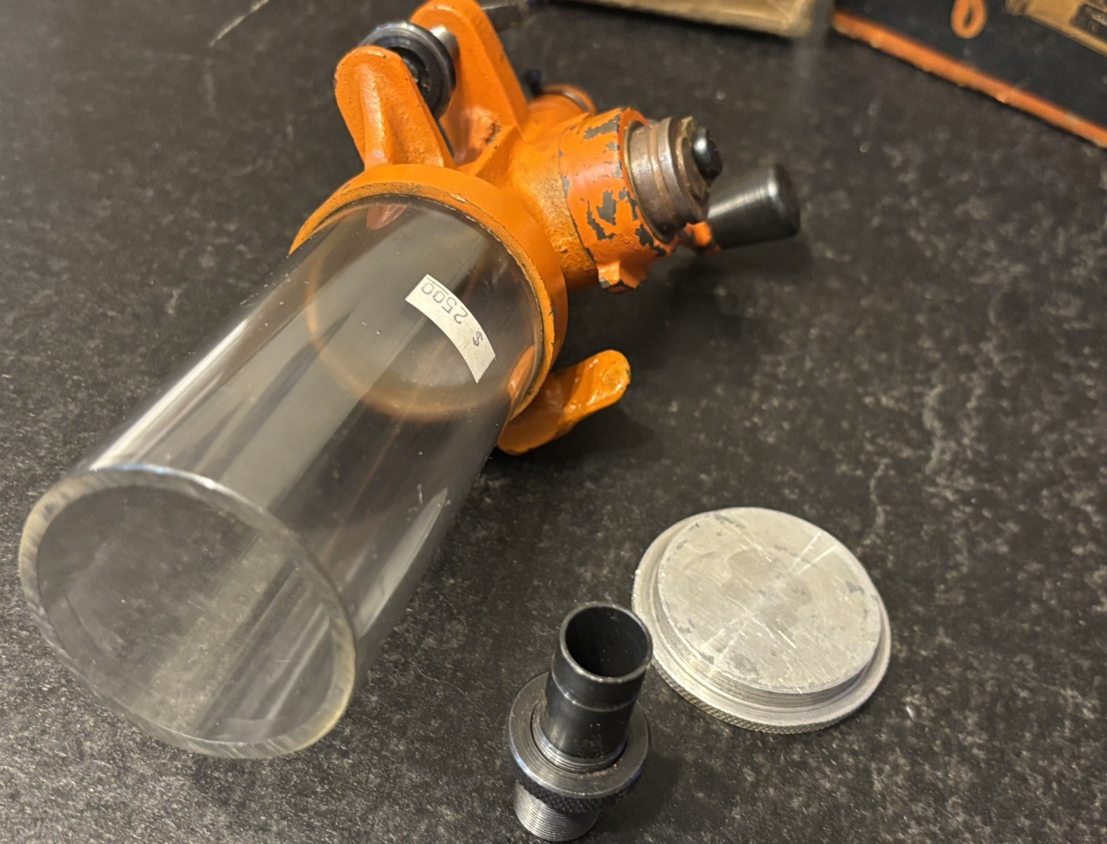 Vintage LYMAN No. 55 Ideal Powder Measure in original box w/instructions