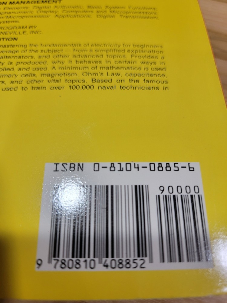 Basic Electronics By Van Valkenburgh Vol. 1 Free Shipping 40885