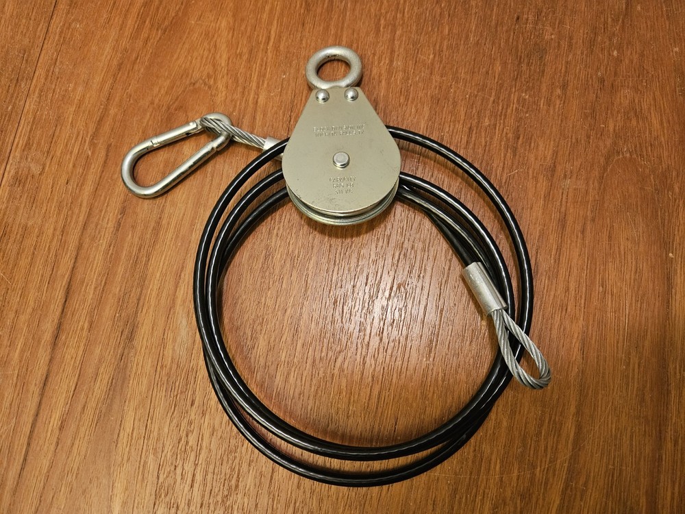 Pulley And Cable From Spud Inc System