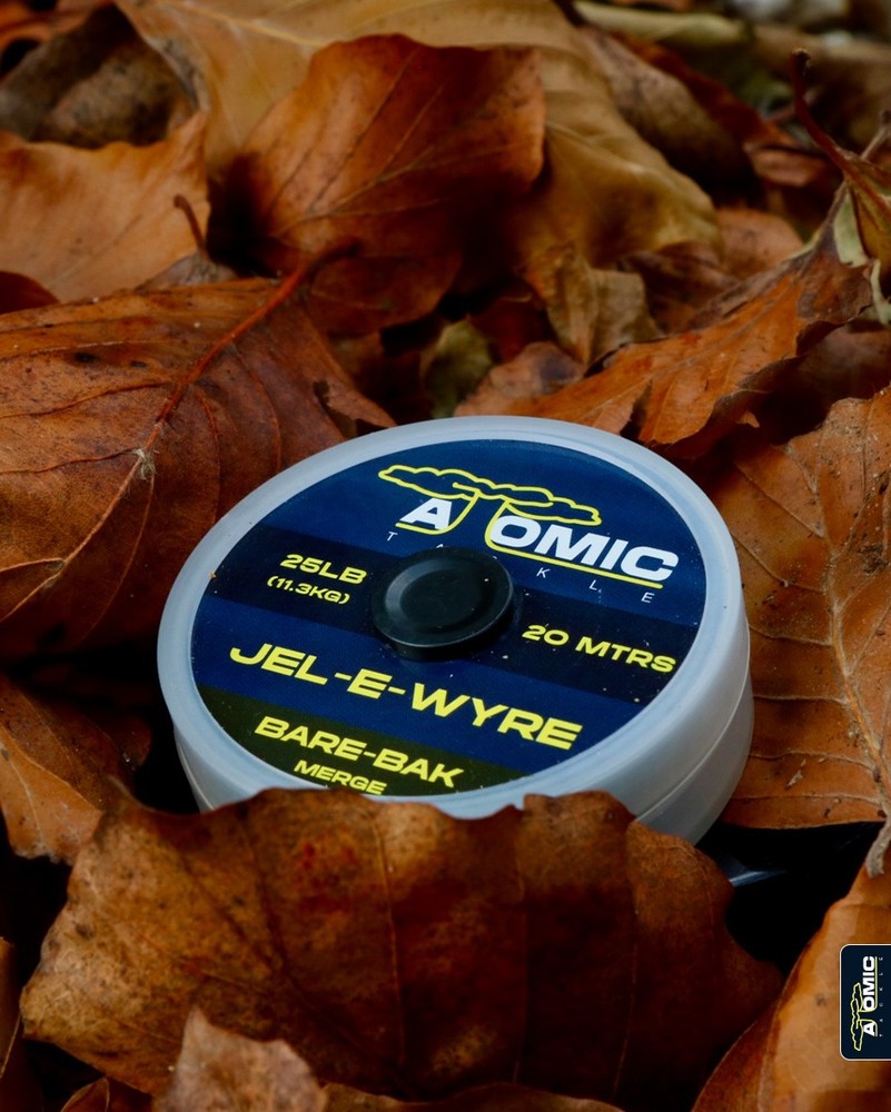 Atomic Jel-E-Wyre Bare-Bak – Heavy Supple Braid for Solid Bag Carp Rigs