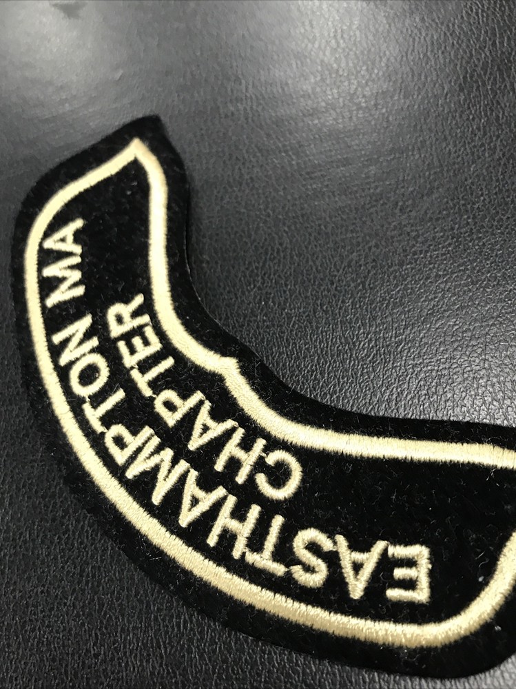NOS Vintage Harley Owners Group Easthampton MA Chapter Patch