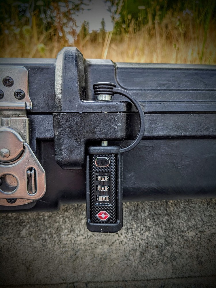 Cedar Mill TSA Approved Handgun Case Lock – Durable, Cut-Resistant Security TSA