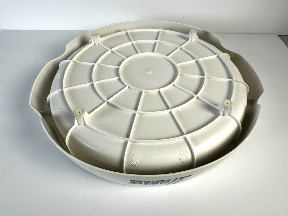 NuWave Pro Plus Oven Replacement Part Bottom Base White Pan Only