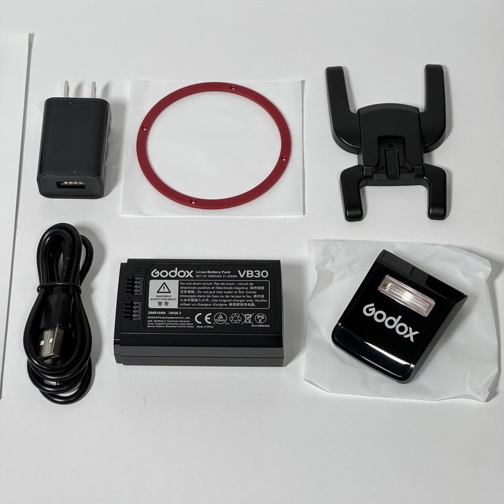 GODOX V100N U Flash - Magnetic ring - Ships UPS Ground