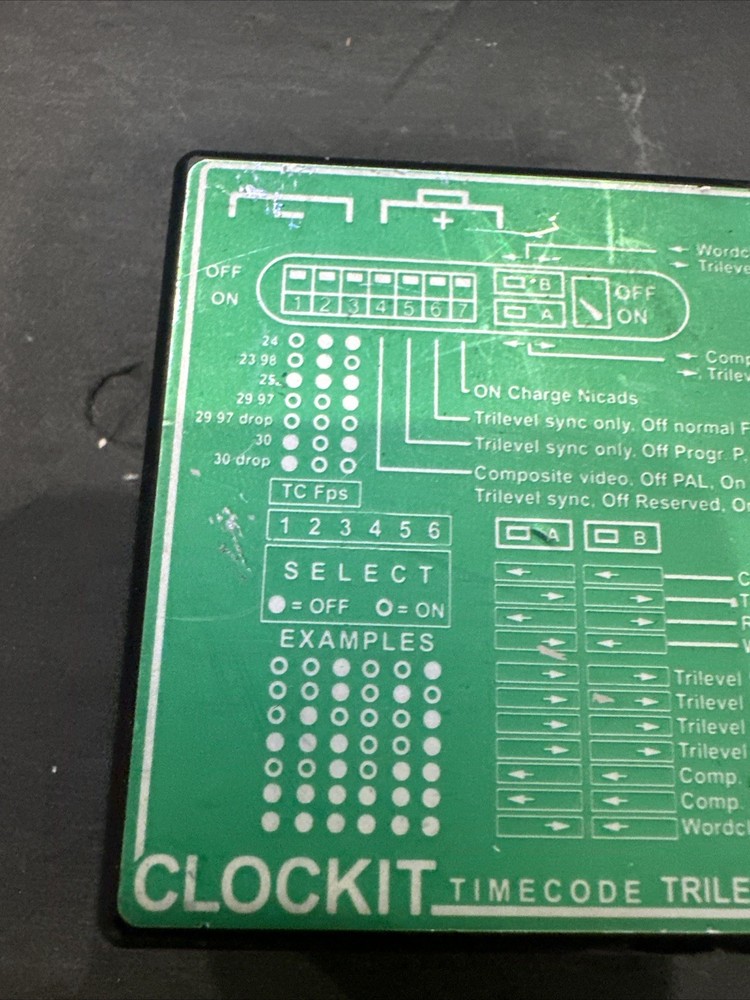 Ambient Audio Clockit Timecode w / Trilevel Sync (ACL 202CT) #R47