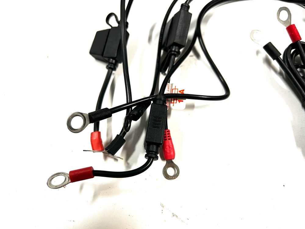 Battery Tender Positive Negative Battery Terminal Clips Charging Quick Attach!!!