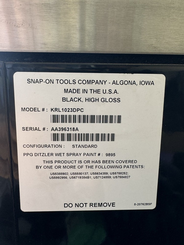 Snap On Snap On – KRL1033/KRL1072