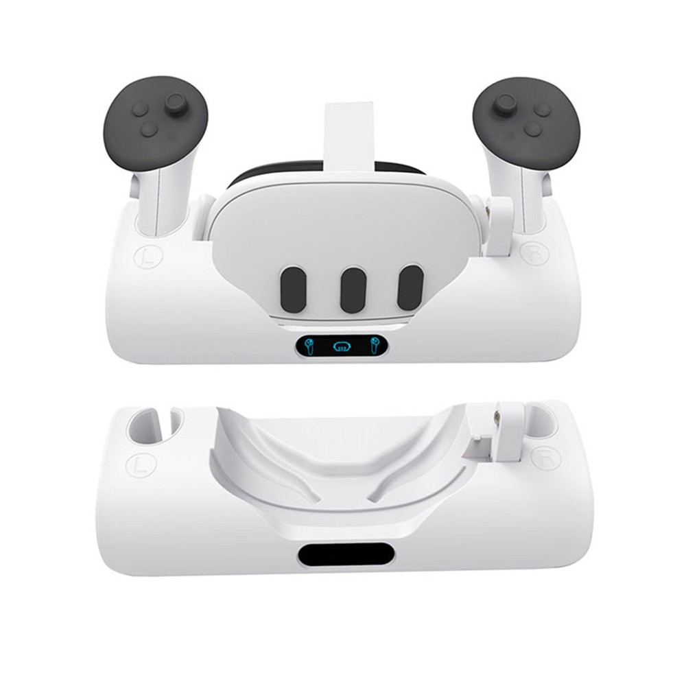 VR Glasses Helmet & Controller Charging Base with Indicator Light For Quest 3