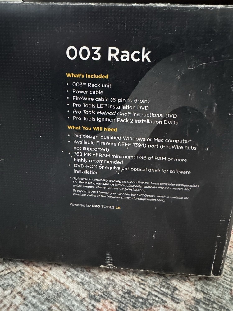 Digidesign Digi 003 Rack