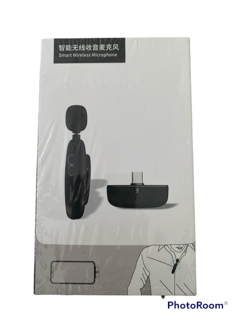🔥🔥BRAND NEW Smart Wireless Microphone Wireless Lavalier Microphone BLACK🔥🔥