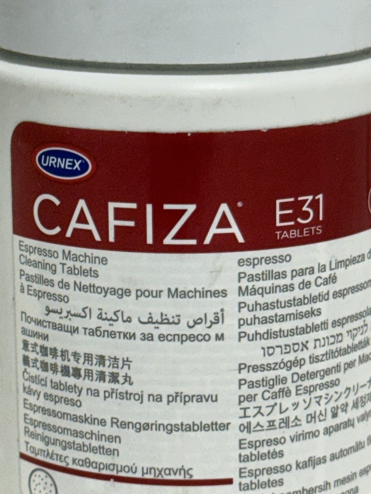 Urnex Cafiza Professional Espresso Machine Cleaning Tablets, 100 Count