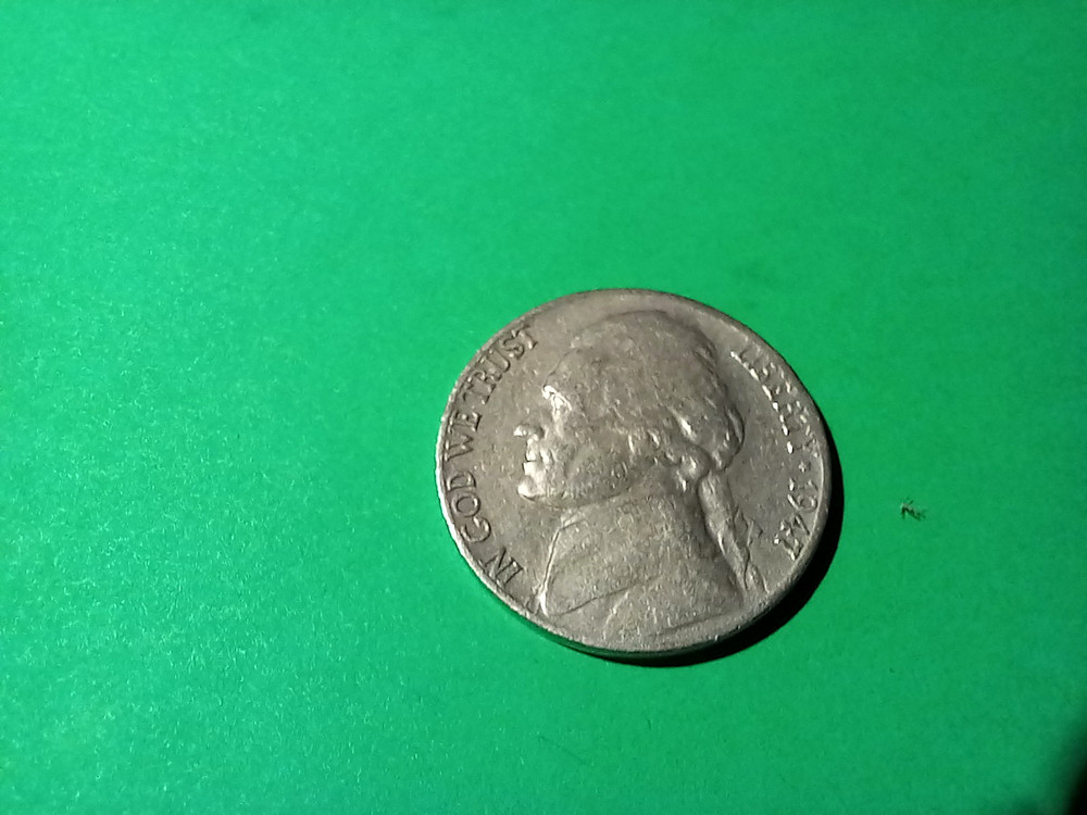 1947 nickel S mint mark