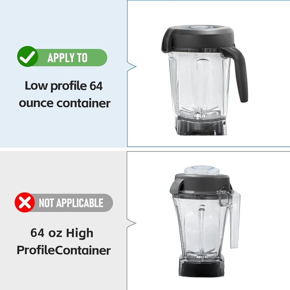 Replacement for 64oz Containers - Compatible with Pro300, Pro750, VM0103, VM0...