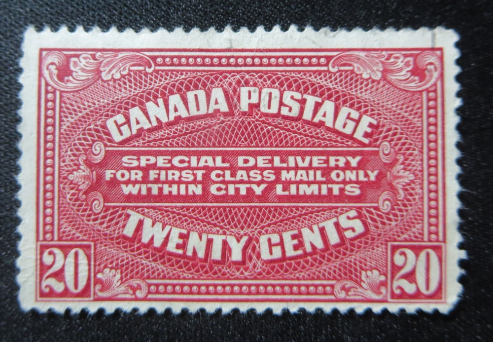 CANADA STAMPS USED #E2 1922 "SPECIAL DELIVERY ISSUE"**