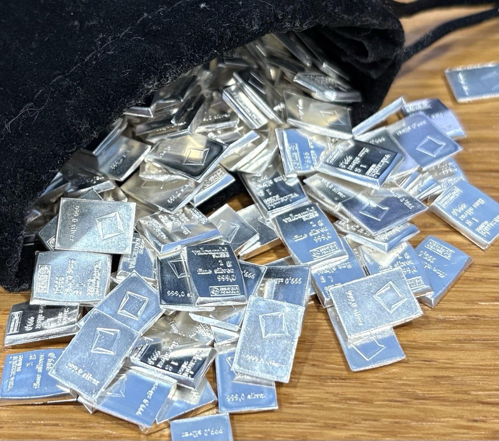 (1) Valcambi 1 Gram Silver Bar .999 Fine