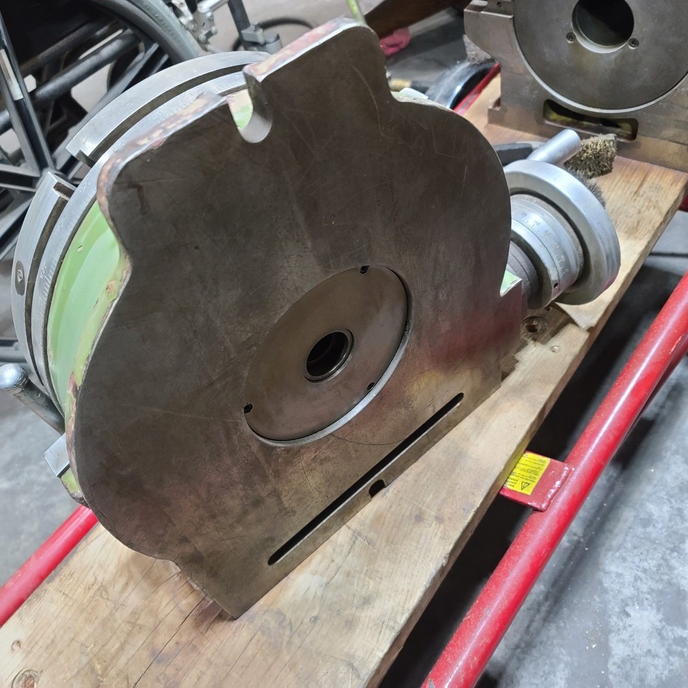 Yuasa 12" Horizontal-Vertical Precision Rotary Table For Milling-Drilling Oper.