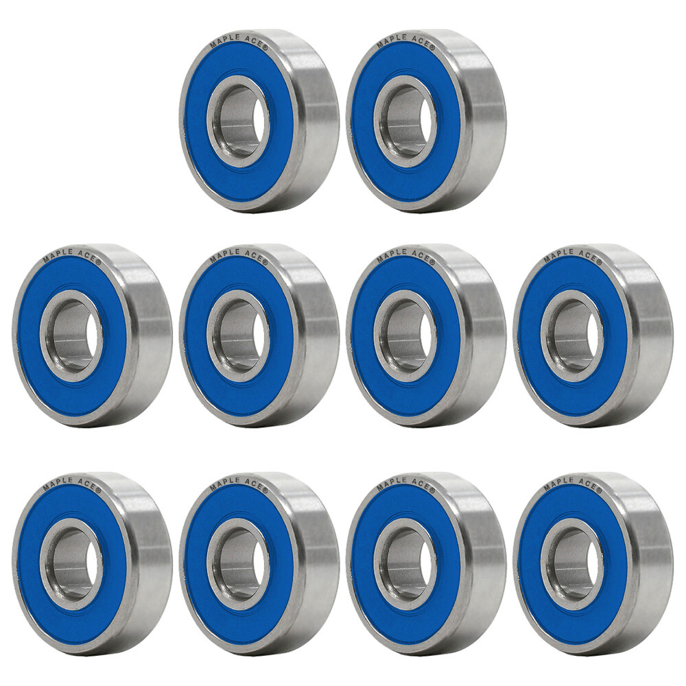 608-2RS Ball Bearing Premium Rubber Sealed 8x22x7 mm 10Pcs
