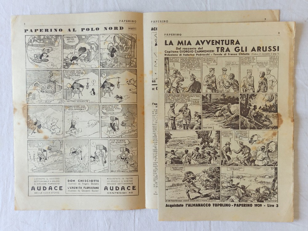 PAPERINO JOURNALE n.54 Ed. Api 1939!!!!!