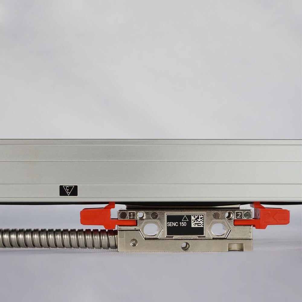 Acu-rite 12" 1UM Linear Glass Scale with D9 13,0 Linear Encoder Armor 558111-12