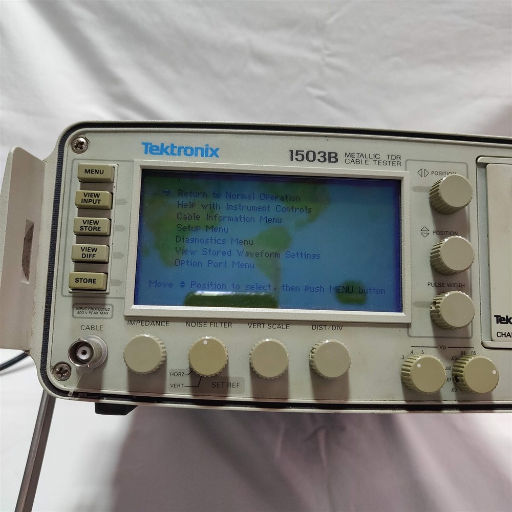 Tektronics 1503B Metallic TDR Cable Tester. Made in USA