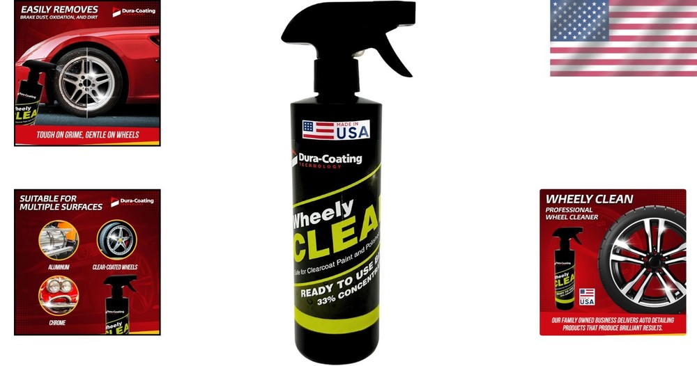 DURA-COATING TECHNOLOGY Wheely Clean-Professional Wheel Cleaner Highly Effective