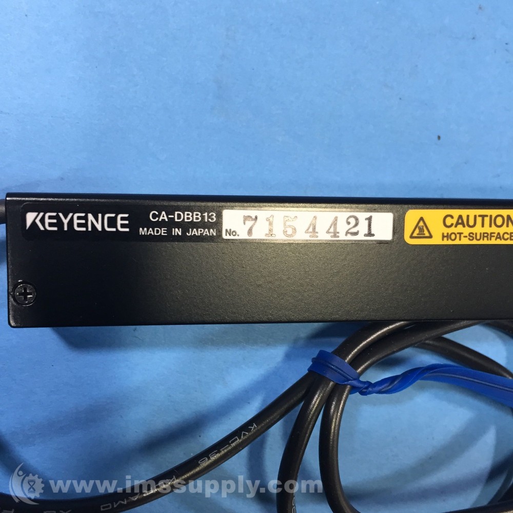 Keyence CA-DBB13 Blue Bar Light FNOB